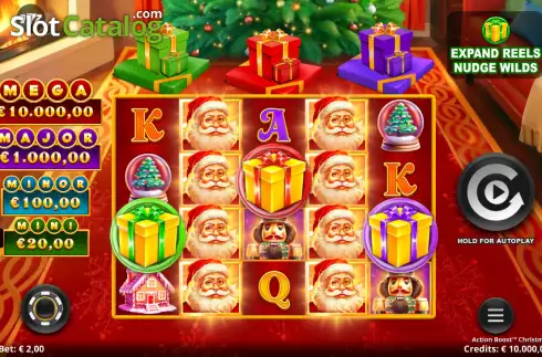 Скрин2. Action Boost Christmas слот