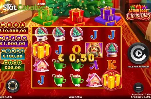 Скрин3. Action Boost Christmas слот