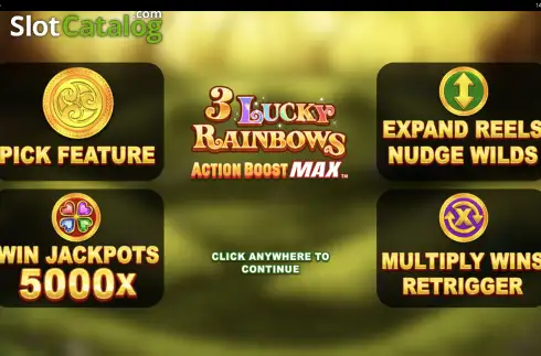 Скрин2. 3 Lucky Rainbows Action Boost Max слот
