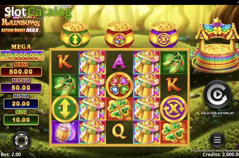 Скрин3. 3 Lucky Rainbows Action Boost Max слот