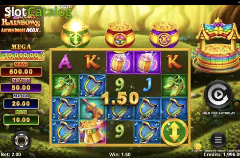 Скрин4. 3 Lucky Rainbows Action Boost Max слот