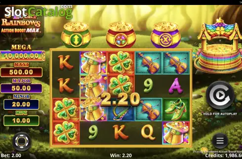 Скрин5. 3 Lucky Rainbows Action Boost Max слот