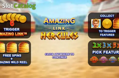 Скрин2. Amazing Link Hercules слот