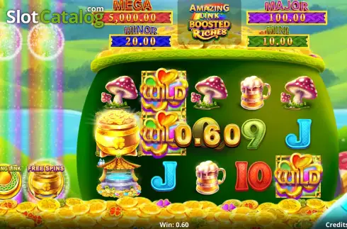 Скрин3. Amazing Link Boosted Riches слот