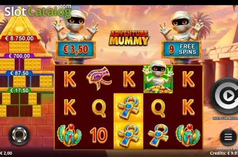 Скрин2. Adventure Mummy слот