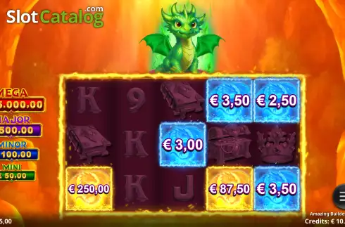 Скрин3. Amazing Builder Dragons слот