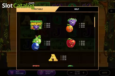 Скрин9. Spinberry Wilds слот