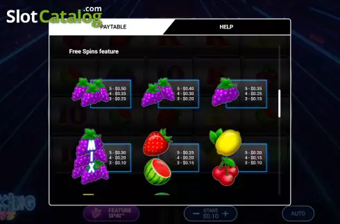Скрин6. Shocking Fruits слот