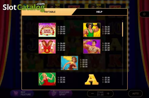 Скрин6. Circus Riches слот