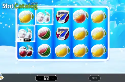 Скрин4. Icy Fruits 10 слот