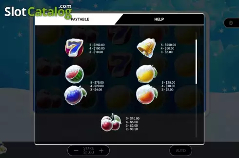 Скрин6. Icy Fruits 10 слот