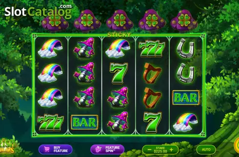 Скрин2. Irish Wilds слот