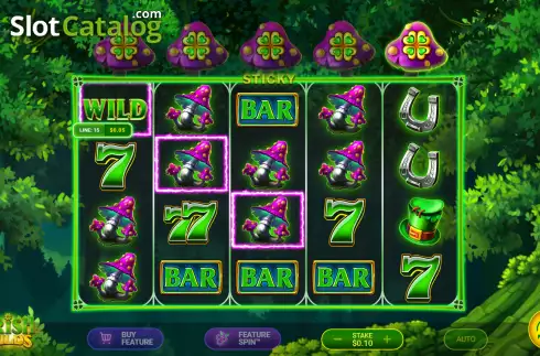 Скрин3. Irish Wilds слот