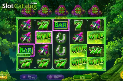 Скрин4. Irish Wilds слот