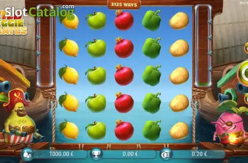 Скрин2. Wild Veggie Pirates слот
