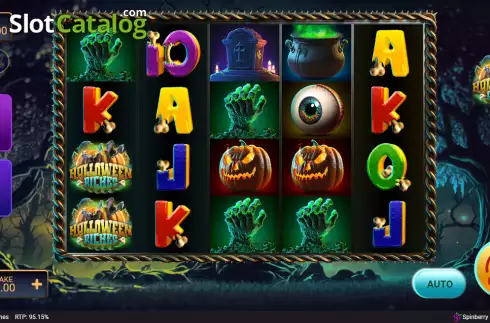 Скрин2. Halloween Riches слот