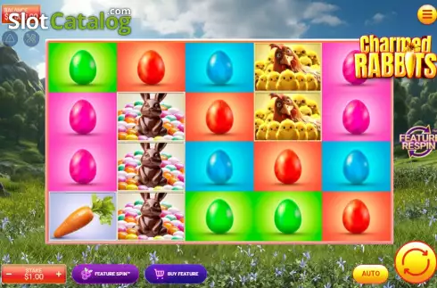 Скрин2. Charmed Rabbits слот