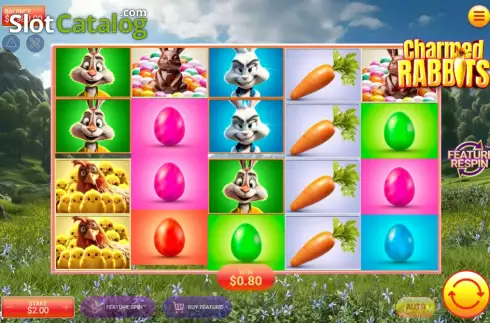 Скрин3. Charmed Rabbits слот