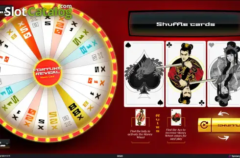 Скрин2. Fortune Reveal Money Card слот