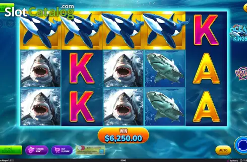 Скрин3. Ocean Kings слот