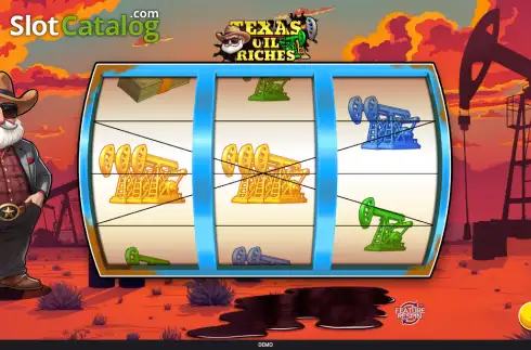 Скрин2. Texas Oil Riches слот