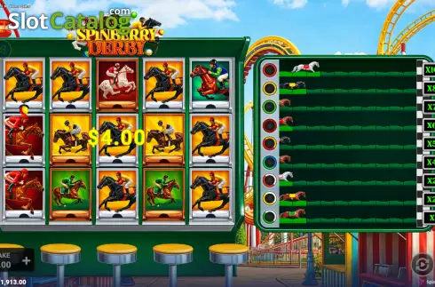 Скрин3. Spinberry Derby слот