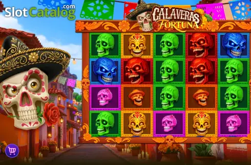Скрин2. Calaveras Fortuna слот