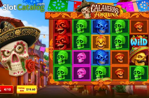 Скрин3. Calaveras Fortuna слот