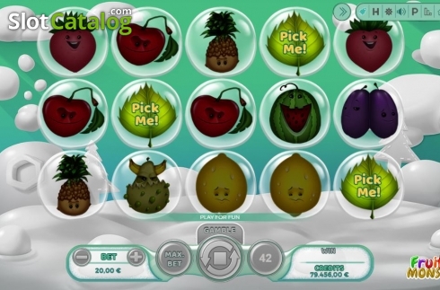 Скрин5. Fruit Monster слот