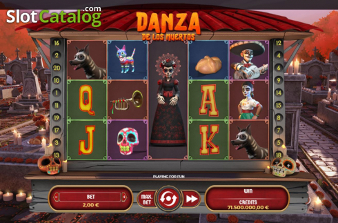 Скрин2. Danza De Los Muertos слот