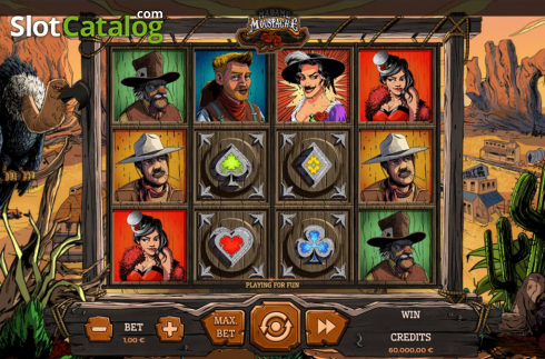 Скрин2. Madame Moustache слот