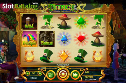 Скрин2. Betrick Son Of A Leprechaun слот