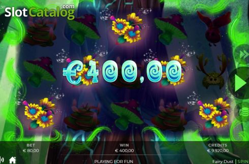 Скрин4. Fairy Dust (Spinmatic) слот