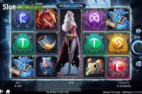 Скрин2. World of Gods: Niflheim слот