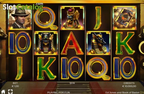 Скрин3. Ed Jones and Book of Bastet слот