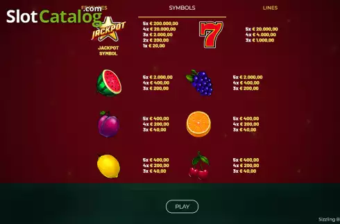 Скрин8. Sizzling Blaze Jackpot слот