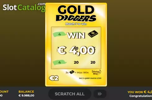 Скрин5. Gold Digger Scratch слот