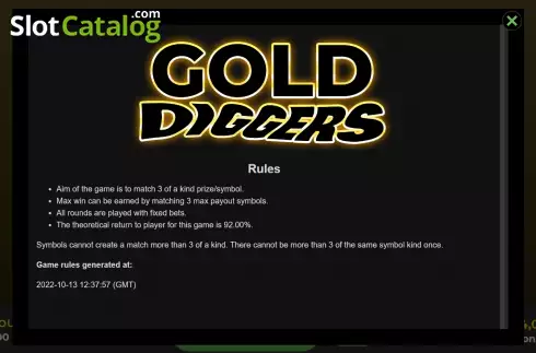 Скрин6. Gold Digger Scratch слот