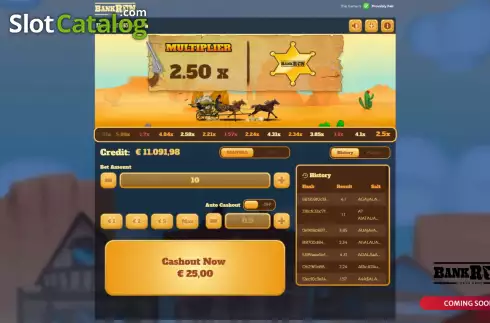 Скрин2. Bank Run (Spinmatic) слот