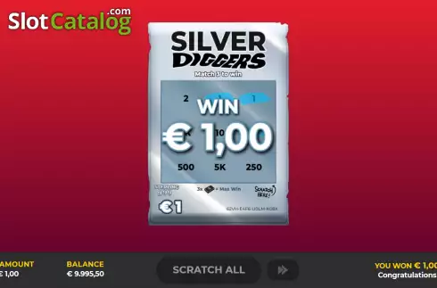 Скрин3. Silver Diggers Scratch слот