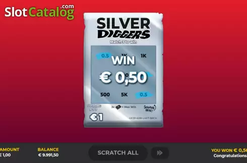 Скрин4. Silver Diggers Scratch слот