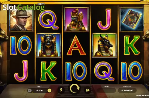 Скрин2. Ed Jones and Book of Bastet Deluxe слот