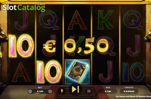 Скрин3. Ed Jones and Book of Bastet Deluxe Extreme слот