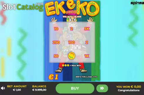 Скрин3. Ekeko Scratch слот