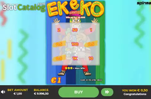 Скрин4. Ekeko Scratch слот
