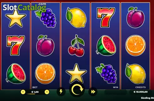 Скрин2. Sizzling Blaze Deluxe слот