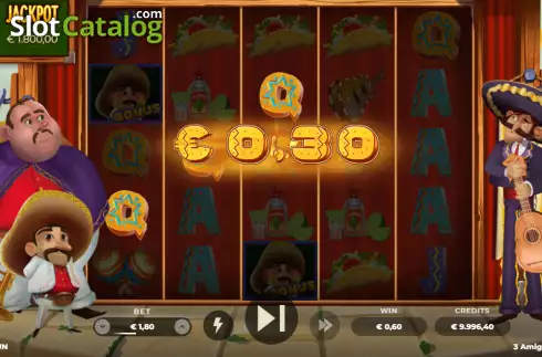 Скрин3. 3 Amigos Jackpot слот