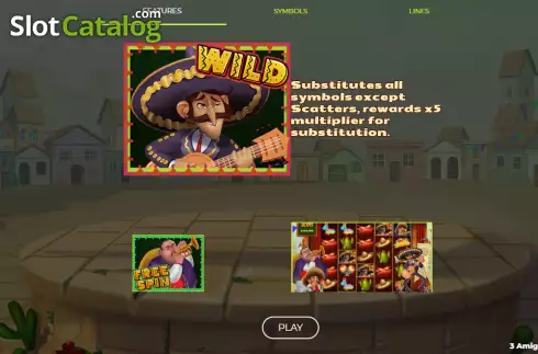 Скрин5. 3 Amigos Jackpot слот
