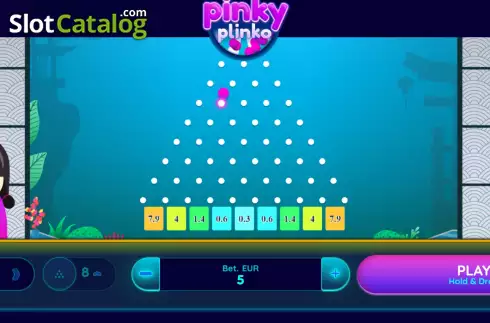 Скрин2. Pinky Plinko слот