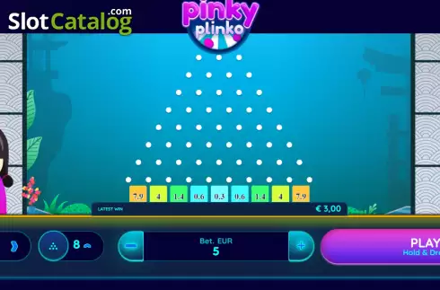 Скрин3. Pinky Plinko слот